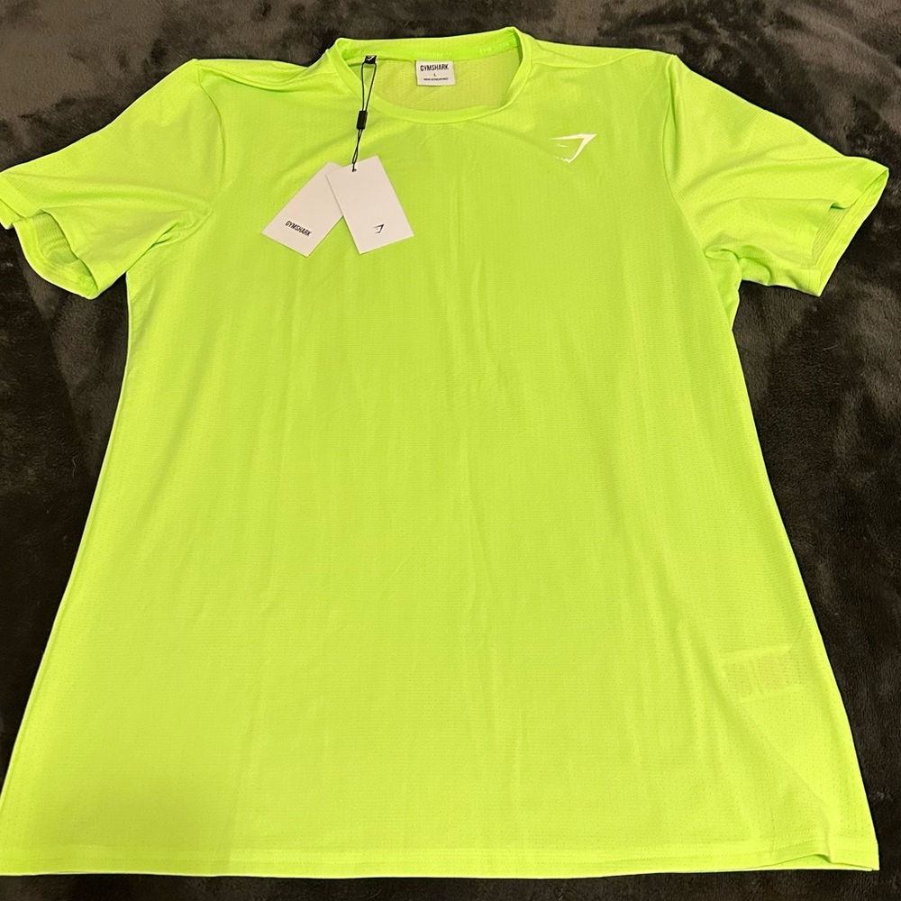 Brand new Gymshark Neon yellow shirt.